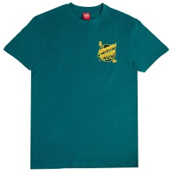 T-SHIRT SANTA CRUZ WINKOWSKI VOLCANO DOT - VERDIGRIS