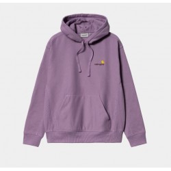 SWEAT CARHARTT WIP AMERICAN SCRIPT HOODED - VIOLANDA