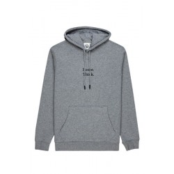 SWEAT ELEMENT X SMOKEY BEAR STATELY PLEASURES HOOD - GREY HEATHER
