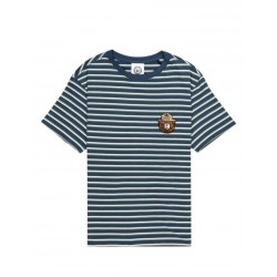T-SHIRT ELEMENT X SMOKEY BEAR SS STRIPES - MIDNIGHT NAVY