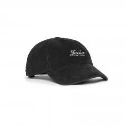 CASQUETTE JACKER CORDUROY - BLACK