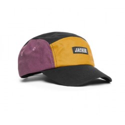 CASQUETTE JACKER RTL FIVE PANEL - GOLD PURPLE