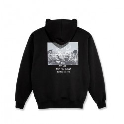 SWEAT POLAR STRUGGLE HOODIE - BLACK
