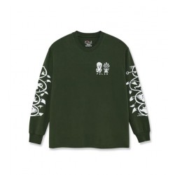 T-SHIRT POLAR SPIRAL LONGSLEEVE LS - DARK OLIVE