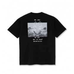 T-SHIRT POLAR STRUGGLE TEE - BLACK