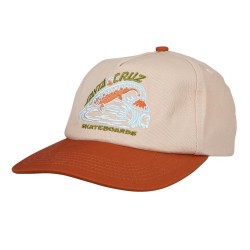 CASQUETTE SANTA CRUZ RETREAT CAP - UNBLEACHED COTTON 