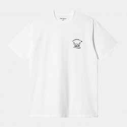 T-SHIRT CARHARTT WIP NEW FRONTIER - COTTON WHITE 