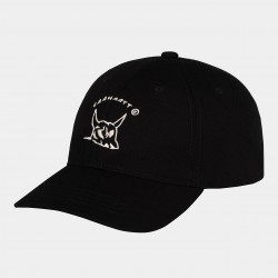 CASQUETTE CARHARTT WIP NEW FRONTIER - BLACK WAX