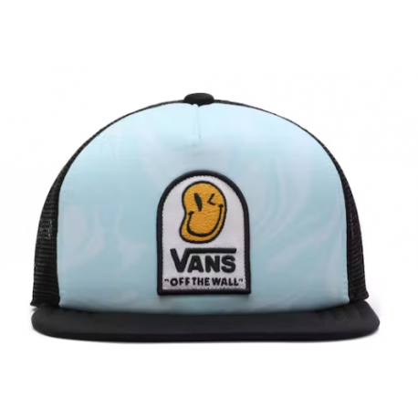 CASQUETTE VANS MARBLE TRUCKER KIDS - BLUE GLOW 