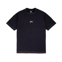 T-SHIRT MAGENTA F.R.A TEE - BLACK 