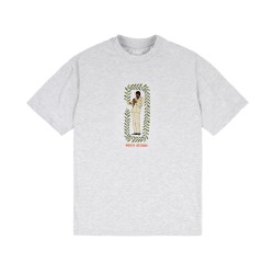 T-SHIRT MAGENTA MILES - ASH GREY