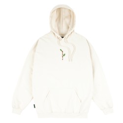SWEAT MAGENTA TREE PLANT HOODIE - NATURAL
