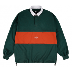 POLO MAGENTA F.R.A POCKET LS - GREEN