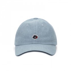 CASQUETTE MAGENTA CHAMBRAY DAD HAT - BLUE