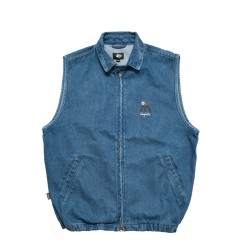 VESTE SANS MANCHE MAGENTA LOVER VEST - LIGHT BLUE 