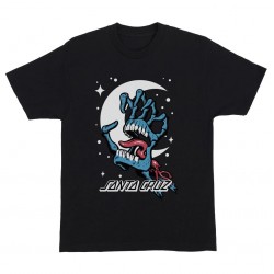 T-SHIRT SANTA CRUZ COSMIC BONE HAND - BLACK