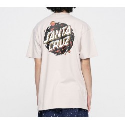 T-SHIRT SANTA CRUZ WOOTEN OMINOUS DOT - SMOKE
