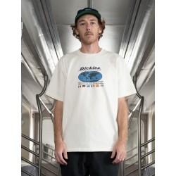 T-SHIRT DICKIES JAKE HAYES SS - NATURAL 
