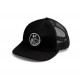 CASQUETTE LAST RESORT AB TRUCKER CAP - BLACK