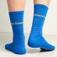 CHAUSSETTES LAST RESORT AB RIGHT ANGLE BUBBLE SOCK - BLUE