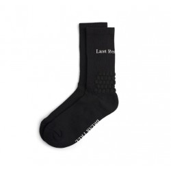 CHAUSSETTES LAST RESORT AB RIGHT ANGLE BUBBLE SOCK - BLACK