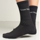 CHAUSSETTES LAST RESORT AB RIGHT ANGLE BUBBLE SOCK - BLACK