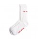 CHAUSSETTES LAST RESORT AB RIGHT ANGLE BUBBLE SOCK - WHITE