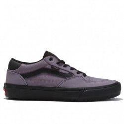 CHAUSSURES VANS ROWAN - NUBUCK LIGHT PURPLE BLACK 