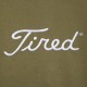 SWEAT TIRED SKATEBOARDS GOLF CREWNECK - OLIVE