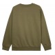 SWEAT TIRED SKATEBOARDS GOLF CREWNECK - OLIVE