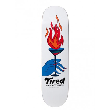 BOARD TIRED SKATEBOARDS NOTHINGTH - 8.25