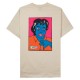 T-SHIRT TIRED SKATEBOARDS THUMB DOWN SS - BEIGE