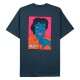 T-SHIRT TIRED SKATEBOARDS THUMB DOWN SS - ORION BLUE