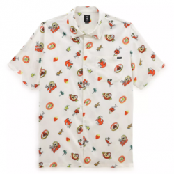 CHEMISE VANS STICKERS SS - ANTIQUE WHITE