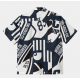 CHEMISE CARHARTT WIP MARINA SHIRT - MARINA PRINT ATOM BLUE 
