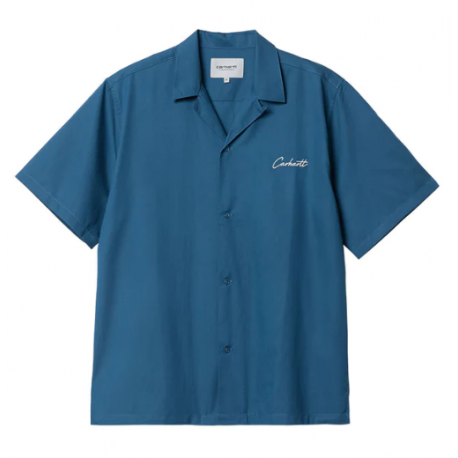CHEMISE CARHARTT WIP DELRAY SHIRT - AMALFI WAX 