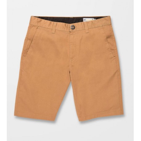 SHORT VOLCOM FRICKIN MODERN STRETCH - TOBACCO