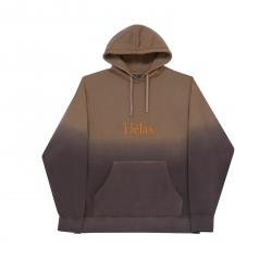 SWEAT HELAS CAPS MOONSET HOODIE - BROWN 