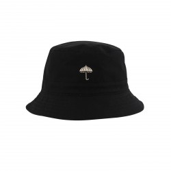 BOB HELAS CAPS SPANIEL REVERSIBLE BUCKET - BLACK BEIGE 