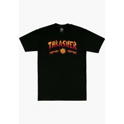 T-SHIRT THRASHER SKETCH - BLACK 