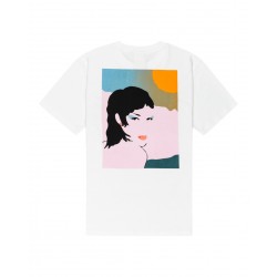 T-SHIRT ELEMENT X BISOUS AU SOLEIL - ECRU 