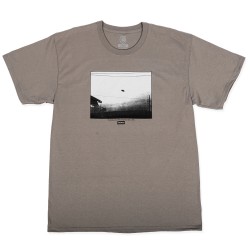T-SHIRT THEORIES MCMINNVILLE UFO - GREY