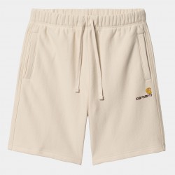SHORT CARHARTT WIP AMERICAN SCRIPT - NATURAL