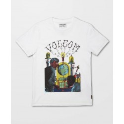 T-SHIRT KID VOLCOM ELZO DURT 2 FA - WHITE