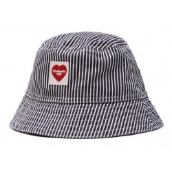 BOB CARHARTT WIP TERRELL BUCKET HAT - DARK NAVY WAX