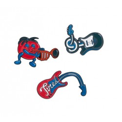 SET DE PIN'S TIRED MUSIC - MULTI