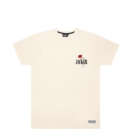 T-SHIRT JACKER HOLY ROSES - BEIGE