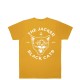 T-SHIRT JACKER BLACK CATS - MUSTARD