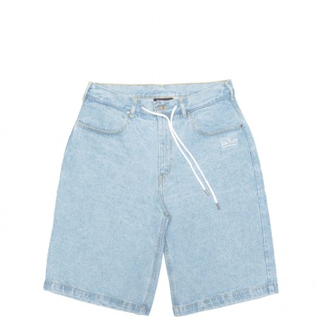 SHORT JACKER DENIM BAGGY - LIGHT BLUE
