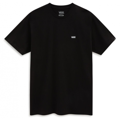 T-SHIRT VANS LEFT CHEST LOGO - BLACK WHITE